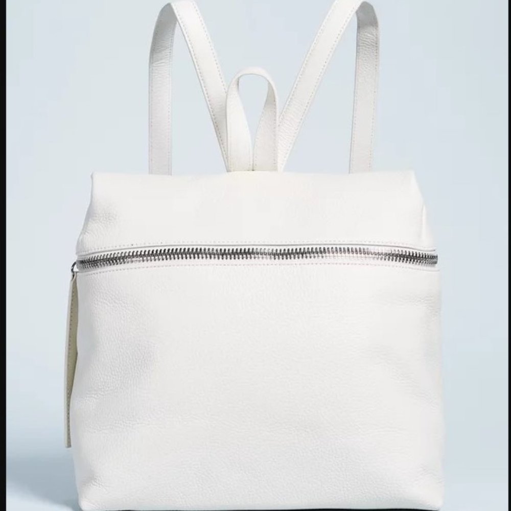 KARA Classic leather backpack NWT